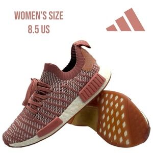 Adidas NMD_R1 STLT Primeknit Ash‎ Pink Women's Size 8.5 -Athletic Boost Sneakers